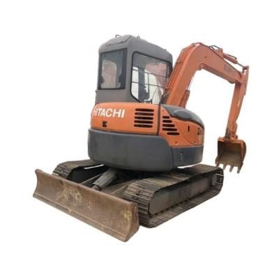 China Mini excavadora usada Hitachi ZX55UR en buen estado y original de válvula hidráulica en venta