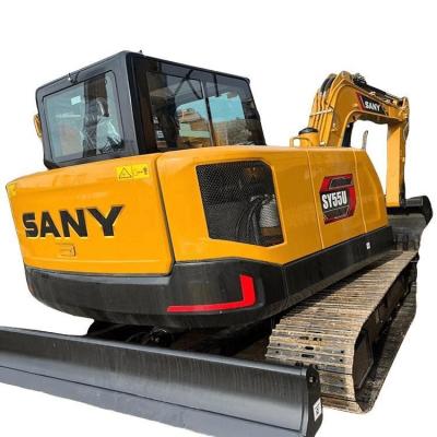 China Actualice su equipo de construcción con excavadoras usadas Sany SY55U en venta