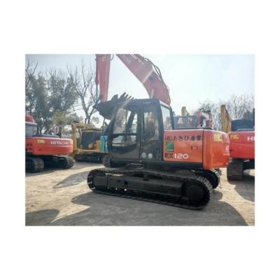 Cina Attivo Made in Japan 2022 Anno Modello Usato Hitachi EX120 Crawler Escavatore 60,4KW in vendita