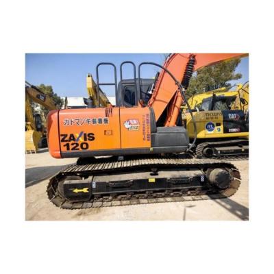 China 12ton Used Hydraulic Crawler Excavator Hitachi ZX120 Japan Original with ISUZU Engine for sale