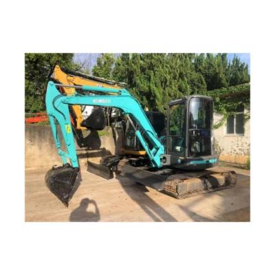 Cina Shanghai Used Kobelco 55 Mini Excavator 5tone con 1260 ore di lavoro e 31,5KW di potenza in vendita