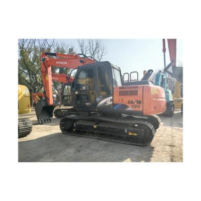 China Hitachi 120 Excavators with 66KW ISUZU Engine 90% and in Chinese Construction Market for sale