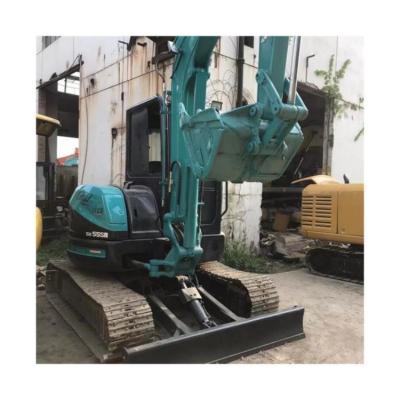 China 1850 Horas de trabajo KOBELCO SK55 Excavadora para máquinas de construcción en venta