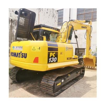 China Excavadora original usada Komatsu PC130-7 com bomba hidráulica original em Xangai à venda