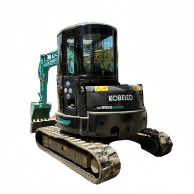 China 40.5 kW original japonés Kobelco 55sr 5 toneladas Mini Excavadora Excavadora de rastreo en venta