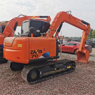 China Japan ingevoerde gebruikte Hitachi graafmachine 7ton Hitachi ZX70 Hitachi graafmachine Te koop