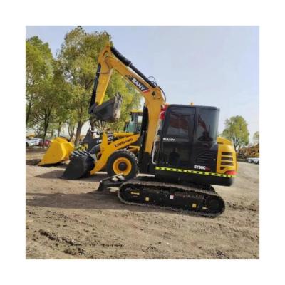 中国 Sany SY60C Digger 6トンの建設機械用古着掘削機 2023年までに 販売のため