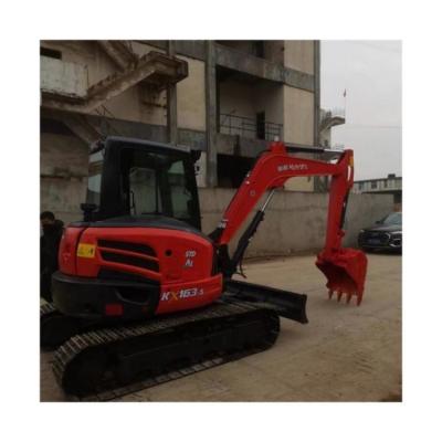 China Kubota 163 Mini excavadora de 6 toneladas 2161 Horas de trabajo y peso de operación 5520KG en venta