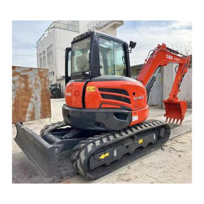 China Buen estado Kubota KX163 Excavadora de 5 toneladas en Japón con 0.22 m3 Cubo del original en venta