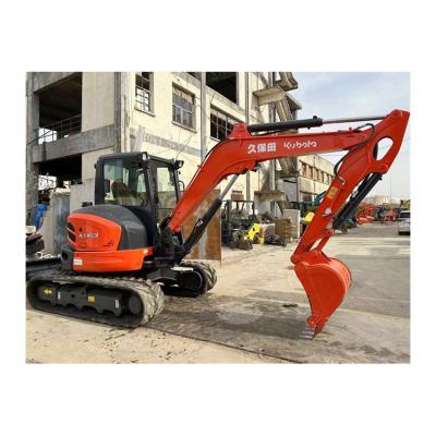 China Excavadora original Kubota Kx163 de 5 toneladas con capacidad de cubo de 0,22 m3 hecha en Japón en venta