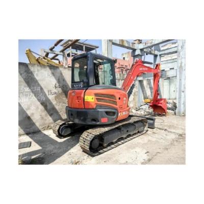 China KX 163 Originalfarbe Gebraucht 6 Tonnen Kubota Bagger mit 0,22m3 Eimer Kapazität zu verkaufen