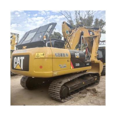 China Excavadora CAT 330D 330DL 330GC con capacidad de cubo de 1,6 m3 y peso de operación de 33750 kg en venta