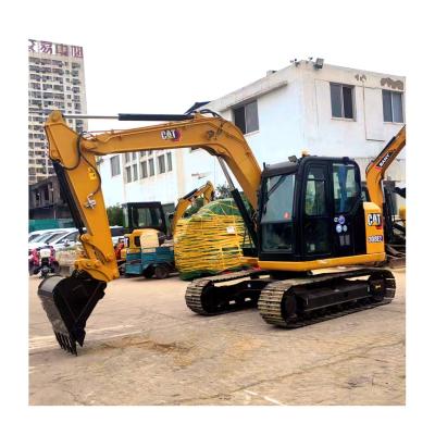 中国 8トンのミニ古用掘削機 Cat 308e オリジナル49.7kwの水力弁 日本製 販売のため