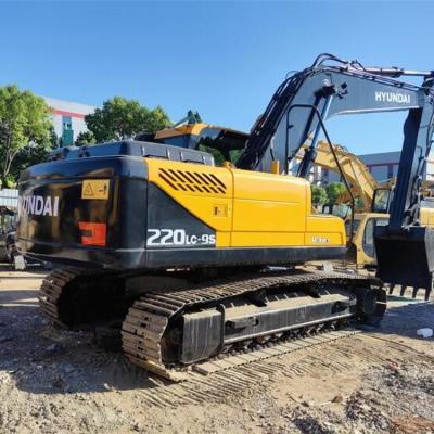 China Used Hyundai R220LC-9S Excavator 22 Ton Korea Used Hyundai 220 Mining Digger for sale