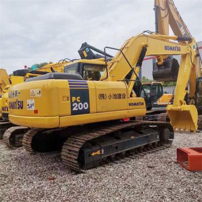 Chine Excavatrice japonaise d'origine utilisée Komatsu PC200-7 de 20 tonnes à Shanghai à vendre