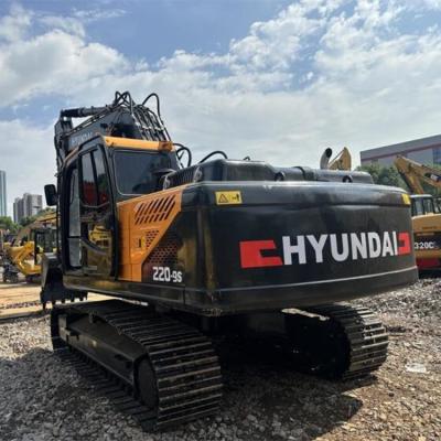 China Fabricado en Corea Hyundai 220LC-9S Excavadora hidráulica original usada 22 toneladas en venta