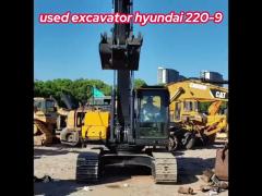 Used Hyundai R220LC-9S Excavator 22 Ton Korea Used Hyundai 220 Mining Digger