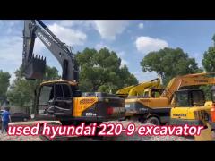 Hyundai R220LC 220LC-9S Second Hand 22ton Excavator Shovel Digger 1.05m3 2022 Model