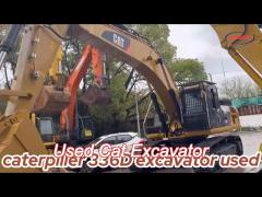 used caterpillar 336d hydraulic crawler cat excavator original japan