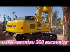 30 Ton Used Komatsu PC300 Excavator with Original Hydraulic Cylinder in Good Condition