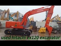 Active Made in Japan 2022 Year Model Used Hitachi EX120 Crawler Excavator and 60.4KW