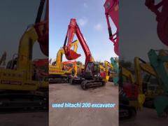 National Hitachi 200-3G Second-hand Excavator with 110KW Power and 1120 Working Hours