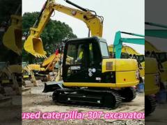 Less Hour Japan Original Second Hand Excavator CAT307D CAT307 with Original Hydraulic Pump