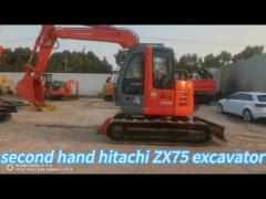 90% HITACHI ZX60/70/75 Excavator from Japan Operating Weight 7100KG Bucket Capacity 0.33m3