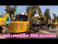 Japan original 6 ton mini used cat 306e 306e2 excavator in Shanghai