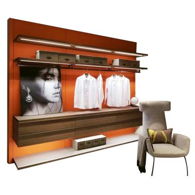 China Custom Made Wardrobe L Shape Wardrobe Adjustable Luxury Bedroom Furniture Walk In Wardrobe Designs for sale