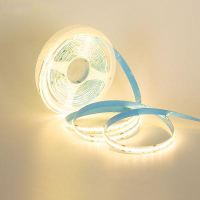 China Residential White Ultra Bright Dual Color Changing 608 LEDs/m COB Led Strip Lights For Party Decoration for sale