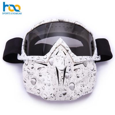 China Custom High Quality Motor Logo Anti-Scratch Snow Ski Mask Goggles for sale