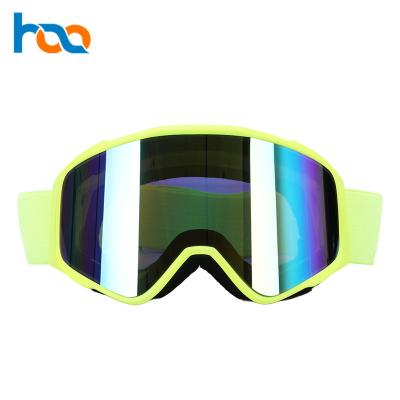 China Hot Sale Motor Anti Fog Mirror Lens Ski Eyewear Snowboard Goggles For Winter Outdoor Sports for sale