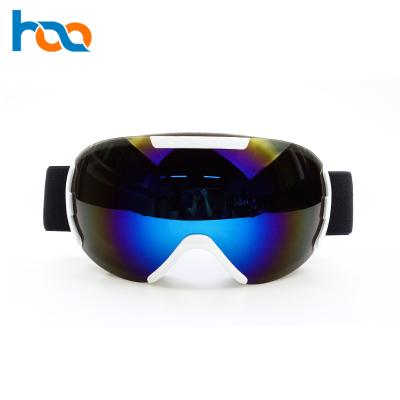 China Custom Wholesale China Anti-fog Goggles Logo Elastic Strap Ski Helmet for sale