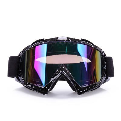 China Anti-fog ; Sun Creme ; factory wholesale sports eye protection racing glass tear drop motocross goggles for sale