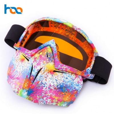 China Unique Blue Motocross Lens Factory Goggles Motocross for sale