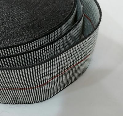 China 6CM PE Sofa Elastic Webbing Strap Rubber Upholstery Strip Accessories for sale