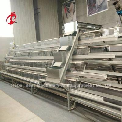 China Halb automatischer Geflügel-Schicht-Käfig-Fütterungssystem 1.5KW 380V Doris zu verkaufen