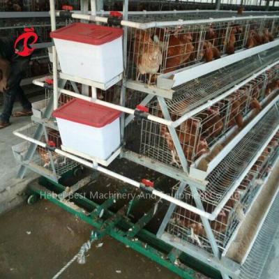 China El abono del raspador del abono de las aves de corral del sistema de la jaula que limpia 3 tipos irisa en venta