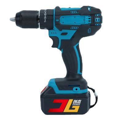 China Household good quality Li-ion rechargeable battery power tools hand drill machine electric cordless drills for sale