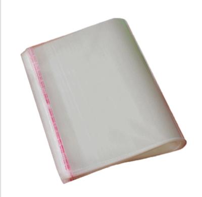 China Custom Safety 100Pcs/Pack 7cm Width Disposable Waterproof Opp Self Seal Clear Bag Transparent Plastic Packaging Bag for sale