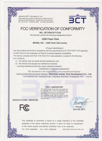 FCC - Shenzhen Jintian Tech Development Co., Ltd.