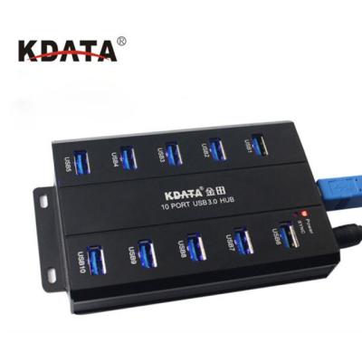 China Wholesale Industrial USB Docking Station Adapter USB3.0 10 Ports USB3.0 Sync & Charge HUB Charging & Sync for sale