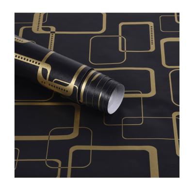 China PVC Waterproof Wallcovering Price Factory Supply Vinyl Waterproof Wallpaper Rolls For Home Decor for sale