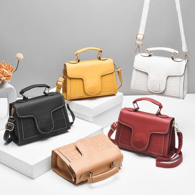 China Latest fashion design elegant style wholesale ladies brand handbags women bag for famale for sale