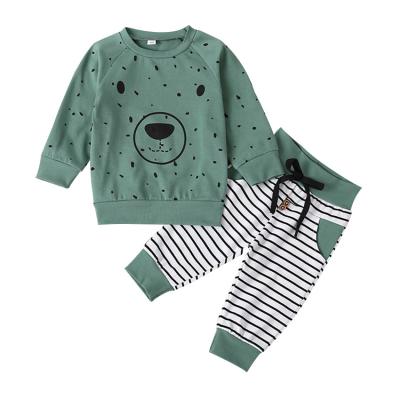 China Misani fashion boutique high quality kids sweater tracksuits sweat suits skin-friendly boys knitted set for sale