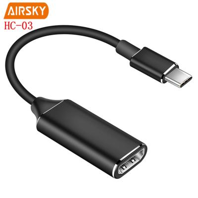 China 4K 30Hz Car Type C to HDTV Adapter USB C Female Cable Converter Compatible for Macbook/Desktop/Phone for sale