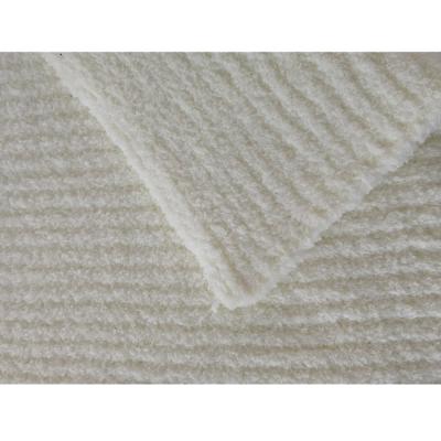 China Simple Super Soft Luxury Best Selling White Color Newest Technology Micro Feather Yarn Knit Adult Baby Throw Blanket for sale