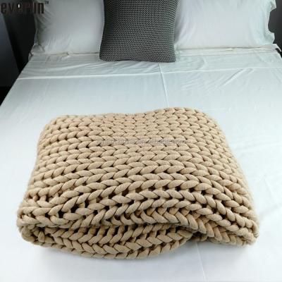 China Super Giant Acrylic Washable Chunky Yarn Washable Super Giant Acrylic Merino Wool Yarn Hand Knit Cozy Blanket for sale