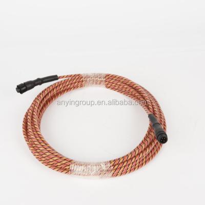 China 50CM High Quality Anti Corrosion Liquid Acid Alkali 4-Pins Locating Chemical Leak Detection Cable A-LLW3000 for sale